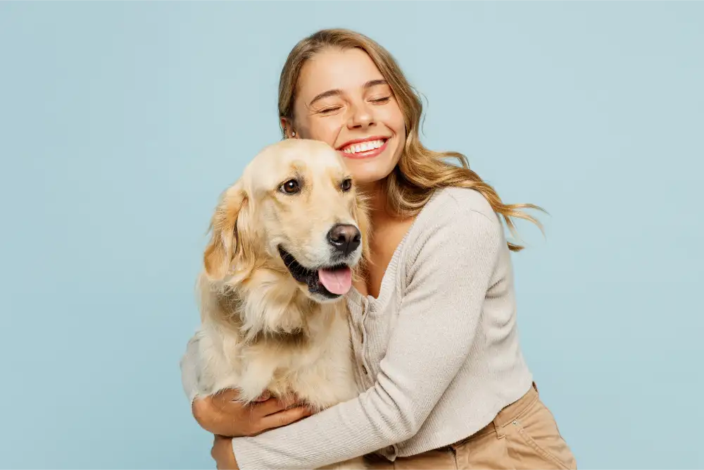 Loving Dog Hug
